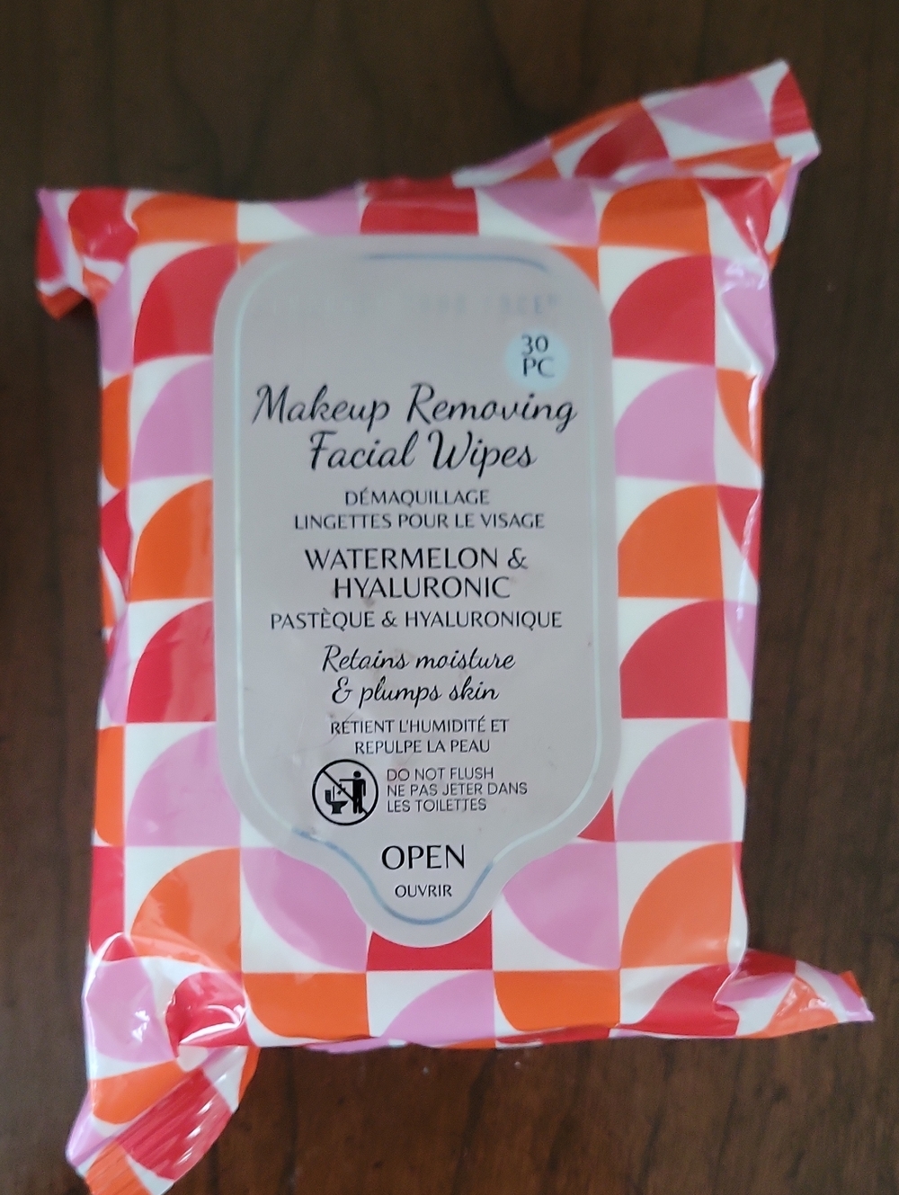 Embrace your face makeup removing wipes watermelon and hyaluronic acid